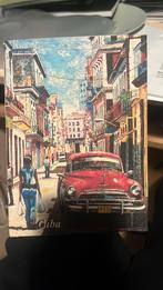 Schilderij cuba., Ophalen of Verzenden