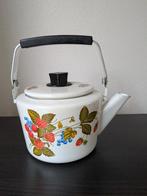 Beschilderd theepot jaren vijftig, Antiek en Kunst, Ophalen