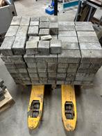 Betonklinkers 20x10 cm grijs gebruikt.3 m2, Tuin en Terras, Ophalen of Verzenden, Zo goed als nieuw, Beton, Klinkers