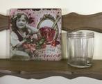 Antieke Franse jampot confiture pot groot model, Ophalen of Verzenden