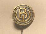 Metalen BLAUW WIT VOETBALCLUB AMSTERDAM Speld (Blauw/Messing, Verzenden, Zo goed als nieuw, Sport, Speldje of Pin