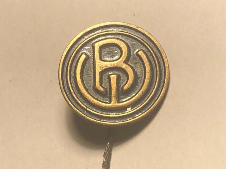 Metalen BLAUW WIT VOETBALCLUB AMSTERDAM Speld (Blauw/Messing, Verzamelen, Speldjes, Pins en Buttons, Zo goed als nieuw, Speldje of Pin