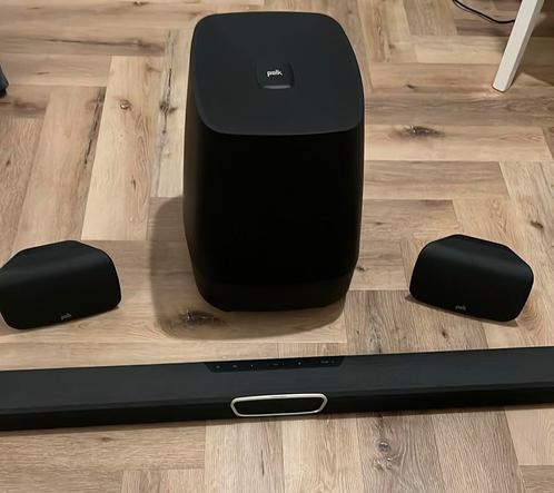 Polk MagniFi Max SR | 5.1 Soundbar + Subwoofer + Surround, Audio, Tv en Foto, Home Cinema-sets, Zo goed als nieuw, Overige spelers