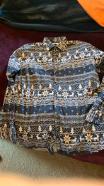 Kerst overhemd, Ophalen of Verzenden, Zo goed als nieuw, Blauw