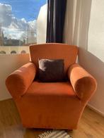Rode, grote leesstoel, Huis en Inrichting, Fauteuils, Ophalen, Gebruikt, Minder dan 75 cm, 75 tot 100 cm