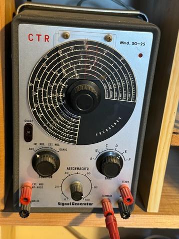 CTR Mod. SG-25 / Signal Generator / Merk: Voltcraft? meetapp