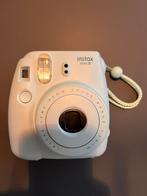 Instax mini 8 camera lichtblauw gereseveerd voor Rebecca, Ophalen of Verzenden, Zo goed als nieuw, Polaroid