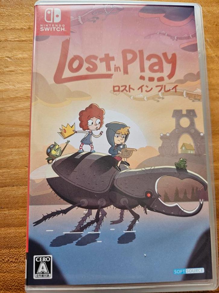 Lost in Play - Nintendo Switch, Spelcomputers en Games, Games | Nintendo Switch, Zo goed als nieuw, Puzzel en Educatief, 1 speler