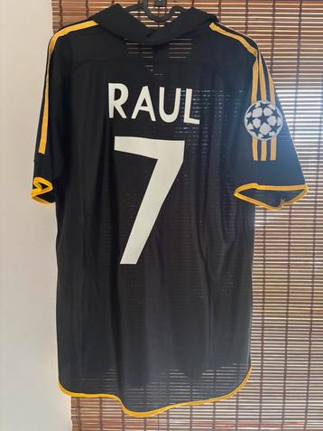 Real Madrid UEFA FINAL 1999 shirt Raul beschikbaar voor biedingen
