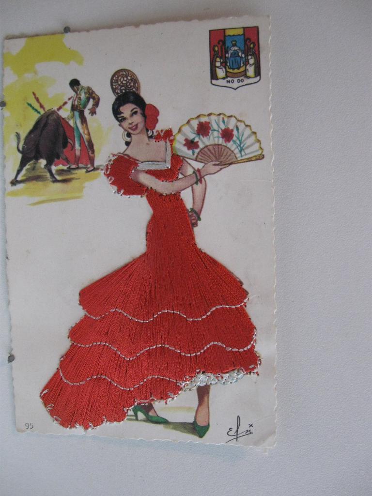 9214 spaanse stier SPANJE handwerk, Verzamelen, Dierenverzamelingen, Verzenden, Zo goed als nieuw, Paard, Opgezet dier