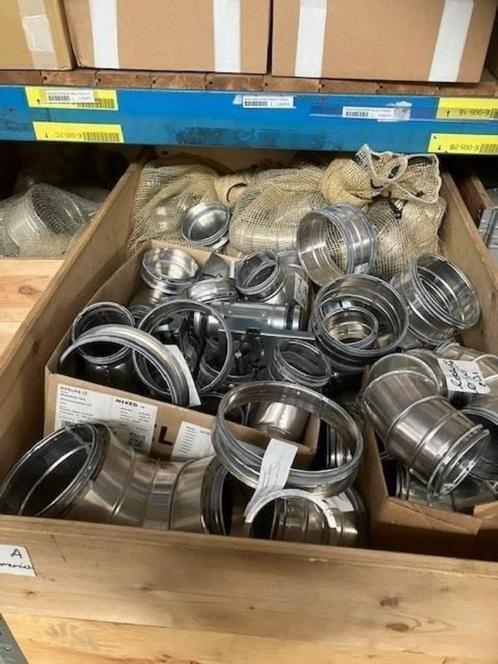 682. Hulpstukken aluminium luchtkanalen, Hobby en Vrije tijd, Overige Hobby en Vrije tijd, Nieuw, Ophalen