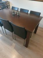 Eetkamertafel met 6 stoelen, Ophalen