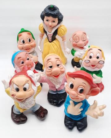Sneeuwwitje en de 7 Dwergen Piep poppen Ledra jaren '60 beschikbaar voor biedingen