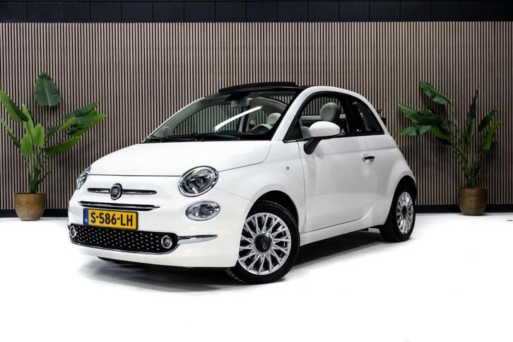 Fiat 500 0.9 TwinAir T Lounge | CarPlay | Climate Control |, Auto's, Fiat, Bedrijf, ABS, Airbags, Airconditioning, Android Auto