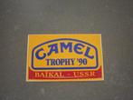 Sticker Camel Trophy '90 Baïkal - U.S.S.R. / Land Rover, Verzamelen, Stickers, Sport, Ophalen of Verzenden, Zo goed als nieuw