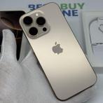 iPhone 16 Pro 128GB goud /krasvrij /96% batt /garantie, 128 GB, Apple, Zonder simlock, Zonder abonnement