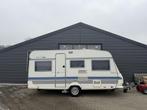 Hobby Elegance 470 UB met mover en voortent en luifel, Overige typen, Hobby, Bedrijf, Treinzit