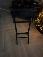 zwart houten dressboy, Ophalen, Gebruikt, 100 tot 150 cm, Staande kapstok