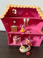Mini Lalaloopsy huis met meubeltjes en poppetje, Ophalen of Verzenden, Zo goed als nieuw, Poppenhuis