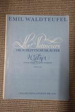 bladmuziek antiek: Emil Waldteufel, Les Patineurs Walzer,, Piano, Gebruikt, Ophalen of Verzenden, Artiest of Componist