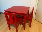 IKEA Kindertafel met 2 Stoelen, Kinderen en Baby's, Kinderkamer | Tafels en Stoelen, Ophalen, Gebruikt, Tafel(s) en Stoel(en)