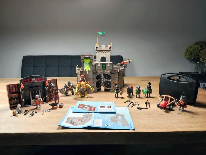 Playmobil Ridderkasteel - Complete Set + Extra's, Kinderen en Baby's, Speelgoed | Playmobil, Zo goed als nieuw, Complete set, Ophalen