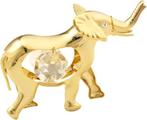Olifant versierd met Swarovski-kristallen 24-karaats verguld, Verzenden, Mail@gustav-lindner.at, Nieuw, Vilsalpseestrabe