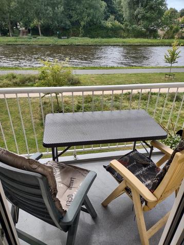 Inklapbare tuinset, 2 stoelen + tafel beschikbaar voor biedingen