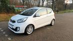 Kia Picanto 1.0 CVVT Airco / Elec pakket, Auto's, Voorwielaandrijving, Stof, Gebruikt, Zwart