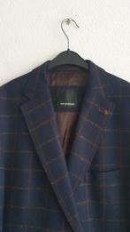 Roy Robson colbert  Maat 56- blauw met bruine ruit, Kleding | Heren, Kostuums en Colberts, Blauw, Maat 56/58 (XL), Ophalen of Verzenden