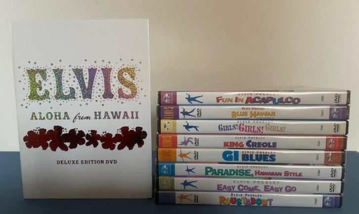 DVD (Film) Collectie Elvis Presley, Verzamelen, Muziek, Artiesten en Beroemdheden, Zo goed als nieuw, Overige typen, Ophalen of Verzenden
