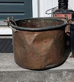 Vintage Koperen openhaard ton groot doorsnede 39 cm, Antiek en Kunst, Antiek | Koper en Brons, Ophalen of Verzenden