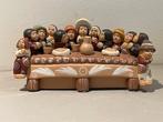 Handgemaakt terracotta beeldje Peru. Laatste avondmaal., Ophalen, Zo goed als nieuw, Beeld(je), Christendom | Katholiek