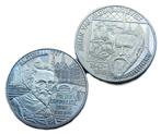 ** Nederland  -  2 x Penning 5 Euro  - zie foto's **, Postzegels en Munten, Verzenden, Overige materialen, Nederland