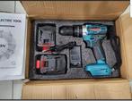 Elektrische accuboormachine twee accu's en opladen €100,00, Doe-het-zelf en Verbouw, Gereedschap | Overige machines, Ophalen of Verzenden