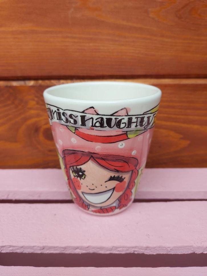 Blond Amsterdam miss mok 0,35L, Huis en Inrichting, Keuken | Servies, Zo goed als nieuw, Kop(pen) en/of Schotel(s), Blond Amsterdam