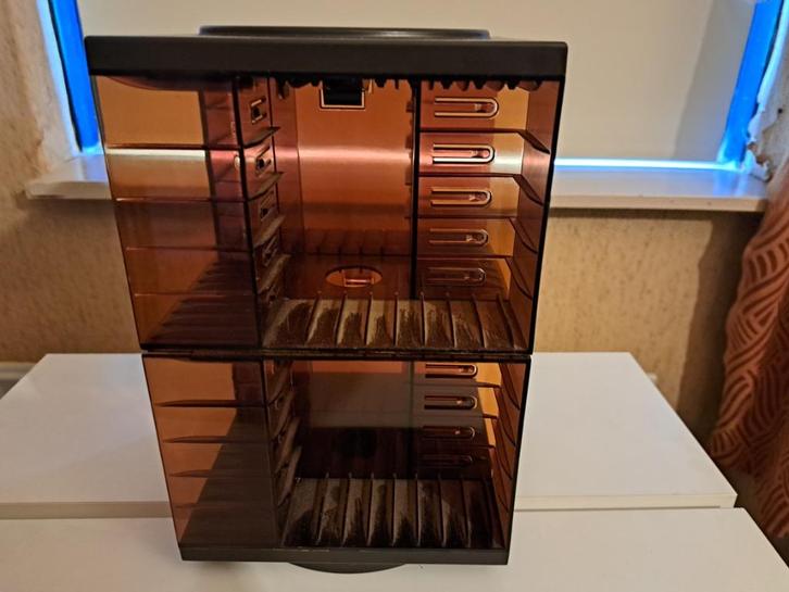 Tka : 2 x cassettebandjescarrousel als molen - Vintage, Cd's en Dvd's, Cassettebandjes, Gebruikt, Origineel, Ophalen of Verzenden