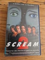 Scream 2 VHS Ex-rental - 'n Killer van 'n Thriller!, Cd's en Dvd's, VHS | Film, Vanaf 16 jaar, Ophalen of Verzenden, Gebruikt