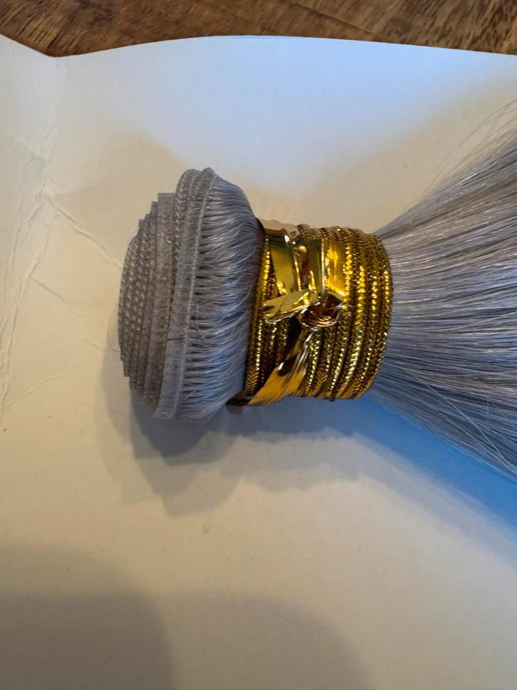 Echt Haar hair Genius weave Extensions Grijs - 45cm, Sieraden, Tassen en Uiterlijk, Uiterlijk | Haarverzorging, Nieuw, Pruik of Haarverlenging