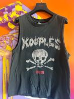 THE KOOPLES grijze antra top t shirt Skull shirt M 38 shirt, Maat 38/40 (M), Ophalen of Verzenden, Zonder mouw, Grijs