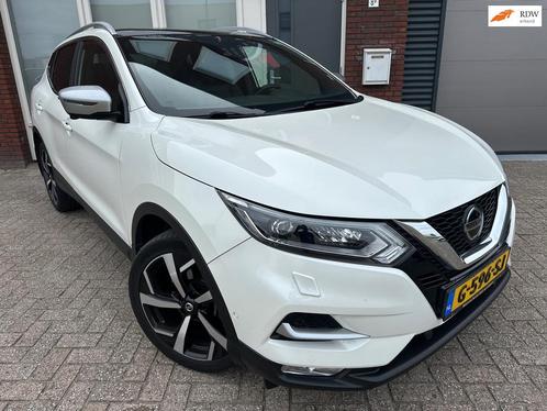 Nissan Qashqai 1.3 DIG-T Tekna + / Leder / Pano / Bose / 360, Auto's, Nissan, Bedrijf, Te koop, Qashqai, 360° camera, ABS, Airbags