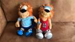 Loekie de Leeuw knuffel voetbal nr. 5 en basketbal , 32 cm, Ophalen of Verzenden