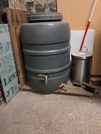 Regenton met kraantjes, Ophalen, Gebruikt, Kunststof, Met kraantje