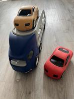 Little tikes autotransporter met 2 auto’s, Kinderen en Baby's, Zo goed als nieuw, Ophalen