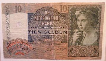 Nederland 10 Gulden 1941 en 10 Gulden 1953 beschikbaar voor biedingen
