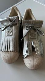 ADIAS SUPERSTAR  38 1/3 zilver, Kleding | Dames, Schoenen, Ophalen of Verzenden, Zo goed als nieuw, Overige kleuren, Sneakers of Gympen