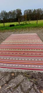 Pracht vintage Kelim tapijt, Ophalen of Verzenden, Zo goed als nieuw, Rechthoekig, 200 cm of meer