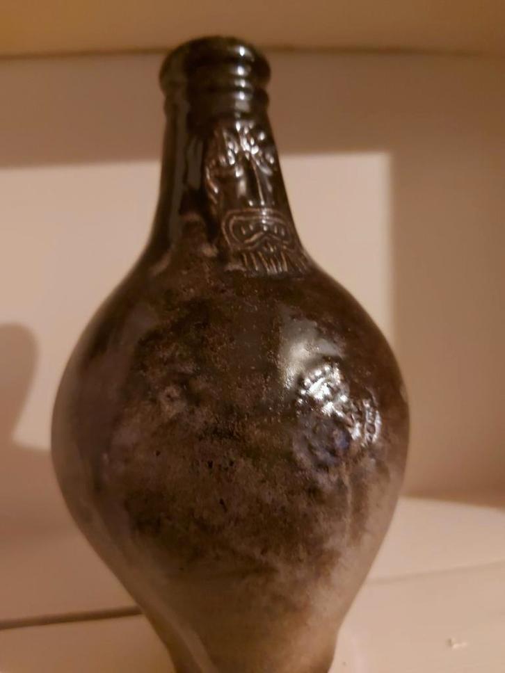 Baardmankruikje - Texel Gemerkt. Door de bekende Jaap Jager, Antiek en Kunst, Antiek | Keramiek en Aardewerk, Ophalen of Verzenden