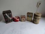 Trommels, blikken bussen, antiek Sanders & Co, Beschuit etc, Verzamelen, Blikken, Ophalen of Verzenden, Gebruikt, Overige