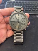 Diesel Horloge DZ4215 - Stalen Kast & Band - 52mm, Sieraden, Tassen en Uiterlijk, Horloges | Heren, Overige merken, Staal, Gebruikt